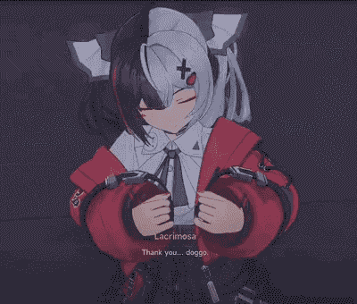 Lacrimosa middle finger